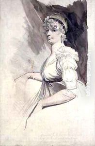 Portrait of Mrs Fuseli by Johann Henry Fuseli