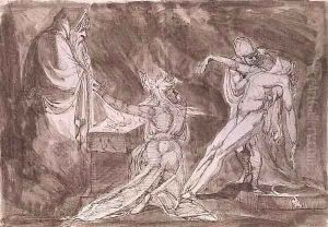 Study for Saul and the Witch of Endor