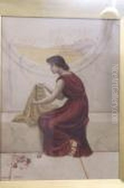 Pre-raphaelite Girl - view 1