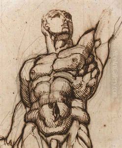 Study of one of the Quirinal Dioscuri