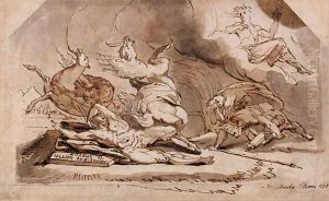 The Conversion of Saint Paul by Johann Henry Fuseli
