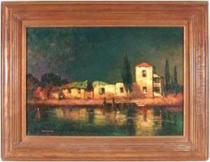 Old Adobe Farmhouse In The San Joaquin by Will Speaks