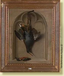 Trophee De Chasse Aux Oiseaux by Michel Joseph Speeckaert