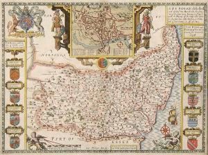 Suffolk by John Speede