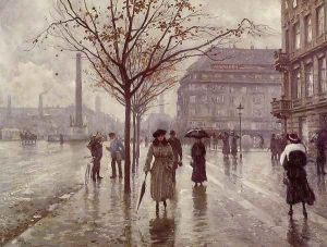 Vesterbrogade by Paul-Gustave Fischer