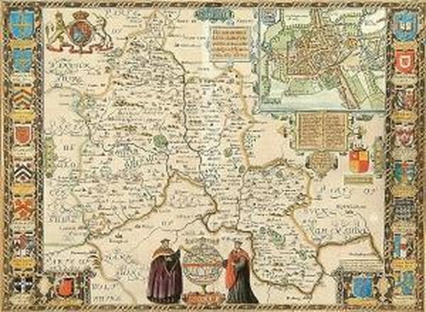 A Map Of Northamptonshire - view 1