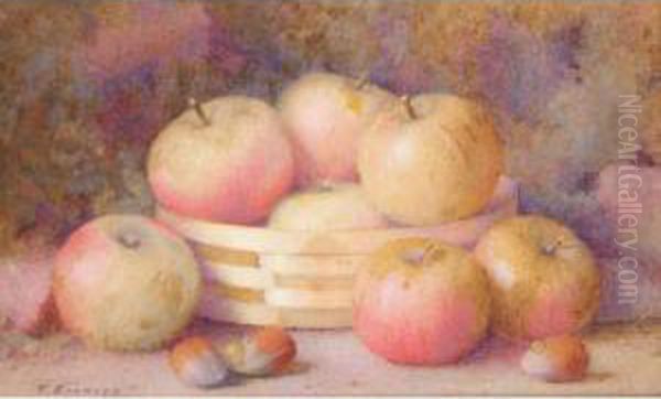 Still Life Of Apples - view 1
