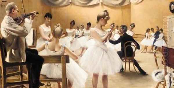 Time at Kgl. Teaters ballet school - view 1