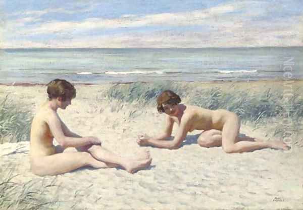 On the beach - view 1