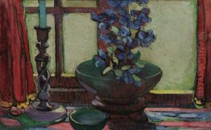 Still Life With A Candlestick.