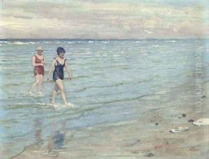 Bathers by Paul-Gustave Fischer