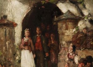 Die Frankische Hochzeit by Johann Sperl