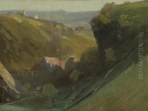 Landschaft Mit Muhle. by Johann Sperl