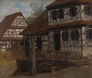 Gebaudestudie by Johann Sperl