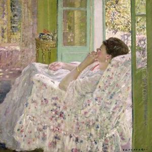 Afternoon - Yellow Room, 1910 by Frederick Carl Frieseke