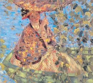 Through the Vines by Frederick Carl Frieseke