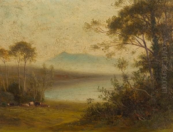 Lakeland Landscape With Cattle To The Foreground - view 1