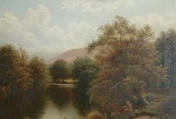 Fishing On The Conway - view 1