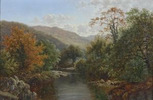 The River Lluowy, North Wales