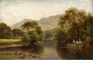 Fishing On The River; The Lake