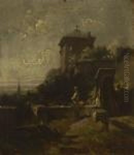 16,5 X 14,2 Cm. Besch. - Rahmen Min. Besch - view 1