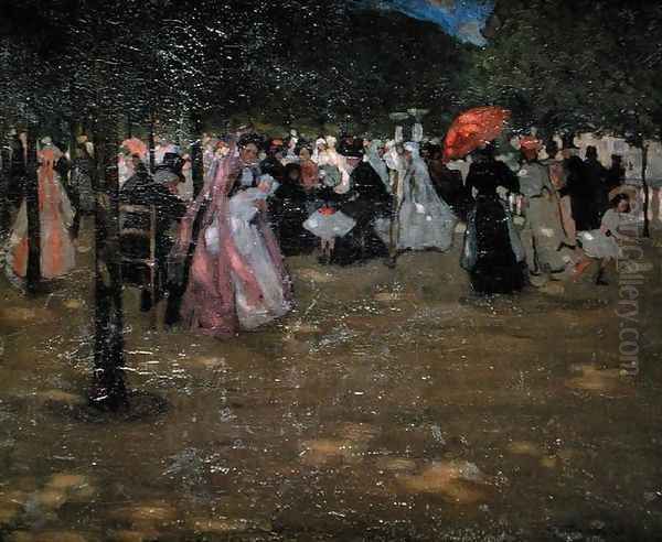 Luxembourg Gardens, 1901 - view 1