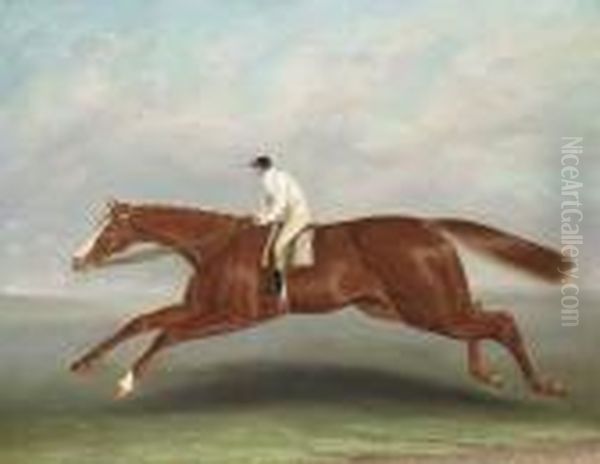 Lord Wilton's Gladiator, With Bill Scott Up - view 1