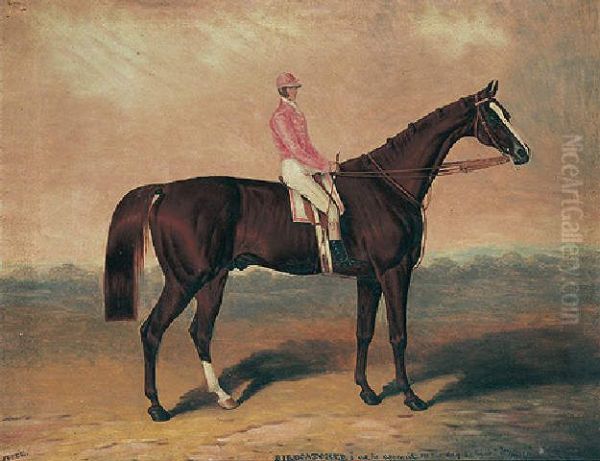 Birdcatcher, With Jockey Up - view 1