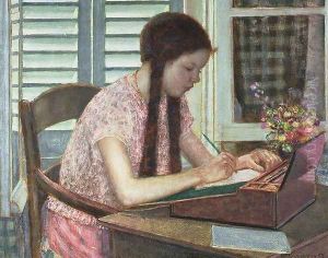 The Artist's Daughter, 1927 by Frederick Carl Frieseke