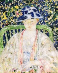 The Green Chair by Frederick Carl Frieseke