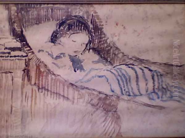 Painter's daughter, Frances, 1922 - view 1