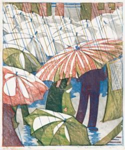 Wet Afternoon by Ethel L. Spowers