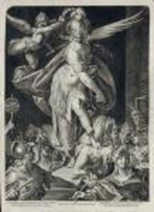 Wisdom Conquers Ignorance by Bartholomaeus Spranger
