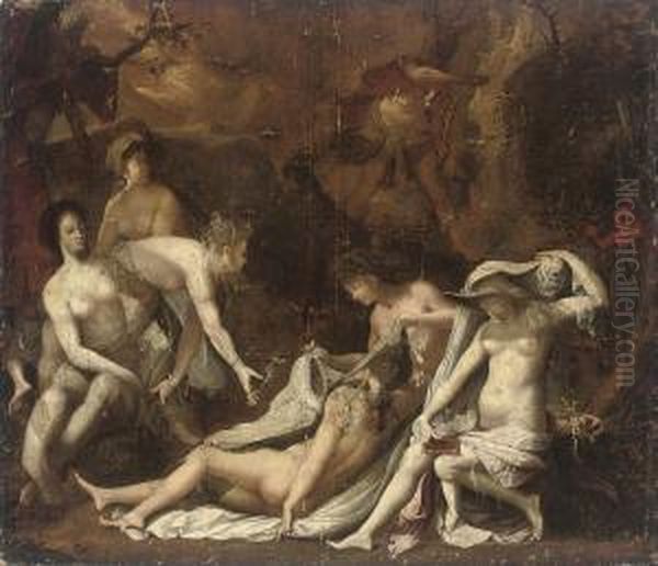 Diana And Actaeon - view 1