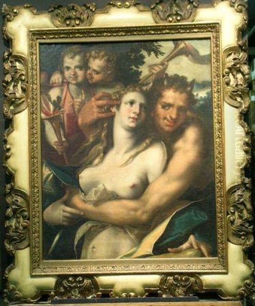 Jupiter And Antiope - view 1