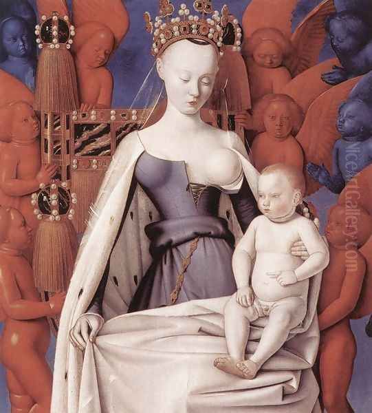 Virgin and Child Surrounded by Angels c. 1450 - view 1