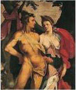Ceres And Bacchus by Bartholomaeus Spranger