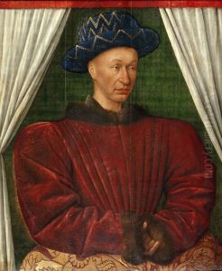 Portrait of Charles VII of France c. 1445