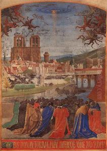 Descent of the Holy Ghost upon the Faithful 1452 by Jean Fouquet