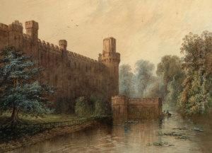 Durham Castle by Edwin St John
