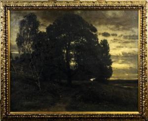 Paysage Aux Grands Arbres by Adolf Stabli