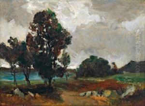 Gewitterstimmung by Adolf Stabli