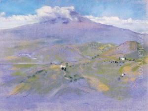 Widok Na Pico De Teide by Kazimierz Stabrowski