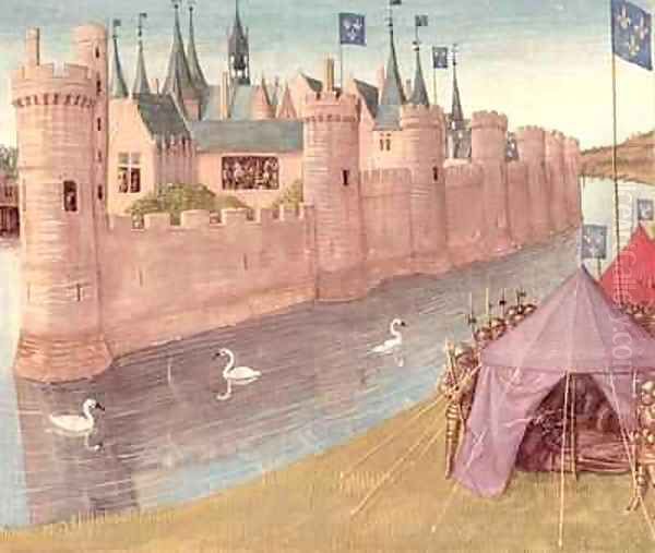 Death of Clothar I and the division of his kingdom Grandes Chroniques de France - view 1