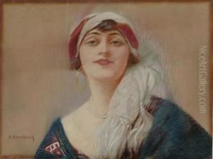 Portret Damy, L. 30-te