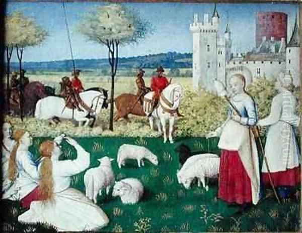 St Margaret of Antioch and Olibrius - view 1