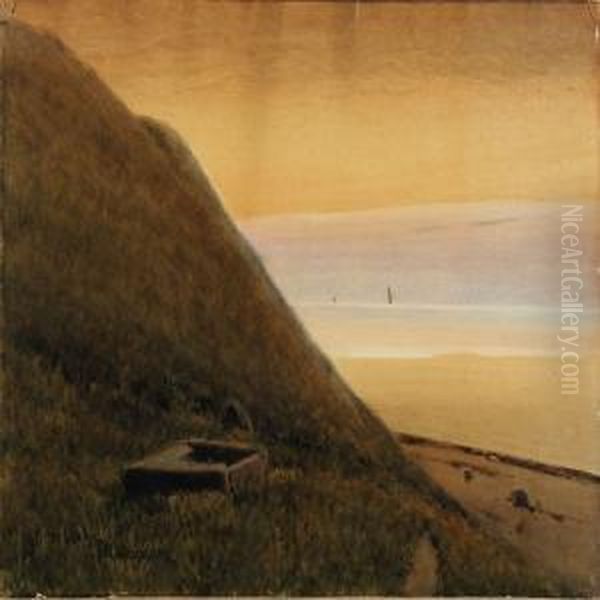 Summer Evening At Helenekilde - view 1