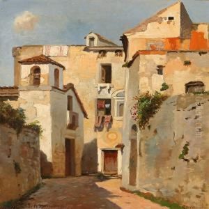 Summer Day In Italy by Fritz Staehr-Olsen