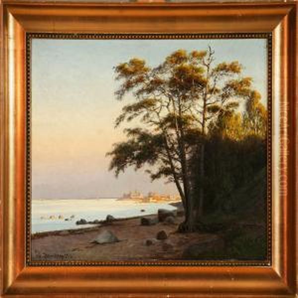 Coastal Scene At Elsinore, Denmark - view 1