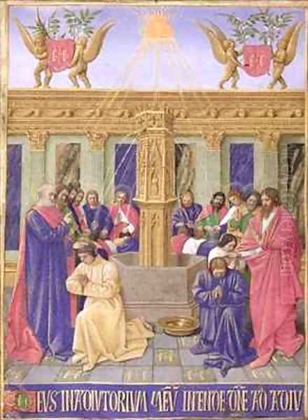 The Fountain of the Apostles from the Hours of the Cross and the Holy Spirit - view 1